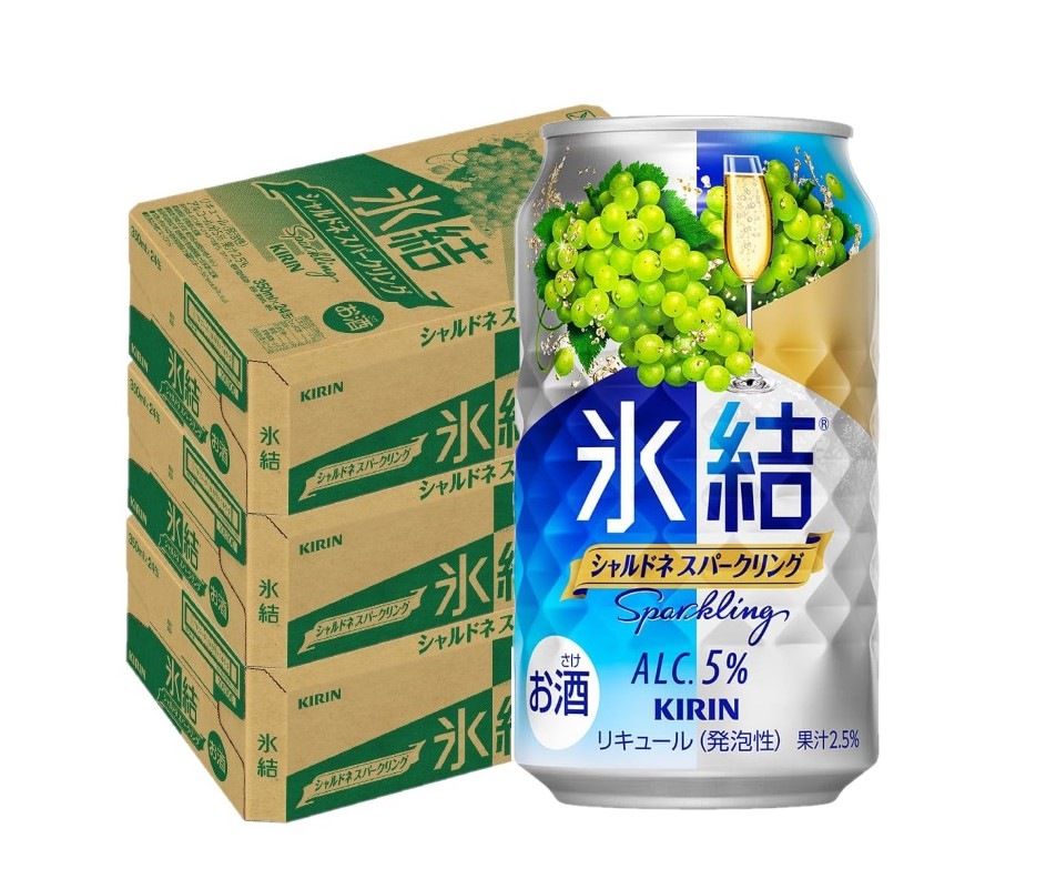 【送料無料】キリン 氷結 シャルドネスパークリング 350ml3ケース/72本