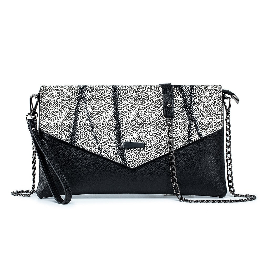 上質本革ミニショルダーバッグレディーストートバック韓国ファッションスマホポーチメイクポーチ黒四角い クラッチバッグ