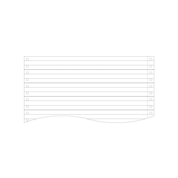 （まとめ）トッパンフォームズ スリーラインフォーム15x11インチ 1P 古紙再生紙 SN1513 1箱（2000セット）[x3セット]