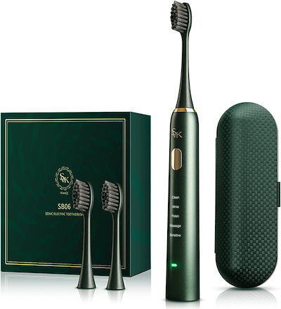 電動歯ブラシ 歯石除去 オーラルケア 音波 振動 極細 大容量バッテリー 防水 音波歯ブラシ 電動歯ブラシ 音波振動歯ブラシ 歯垢除去 防水