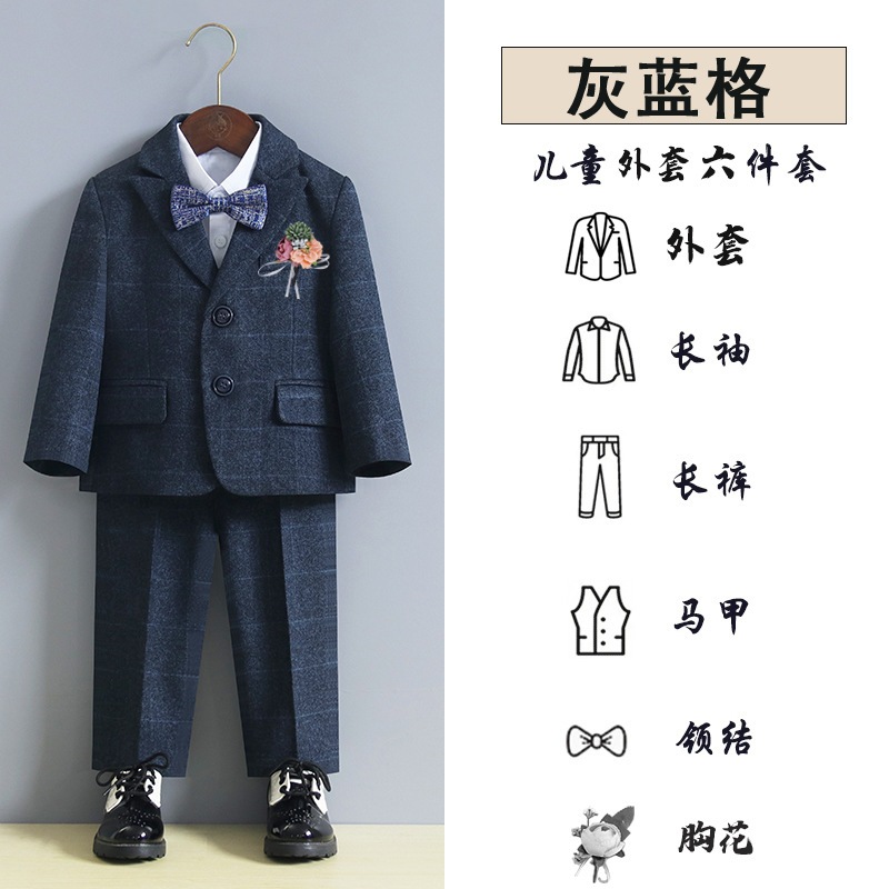 タキシード スーツ 結婚 卒業入学 発表会 学園祭 結婚式 七五三子供服 子供服 フォーマル ホストドレス男の子スーツスーツ男の子リトルホストフラワーガールパフォーマンスドレススーツ