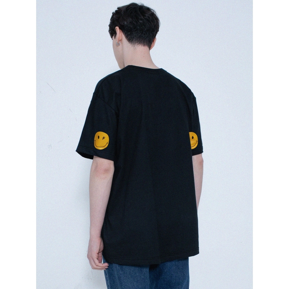 GRAVER エルボードットスマイルショートスリーブTシャツ 6color 6,440円