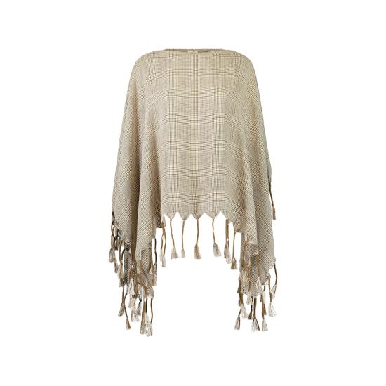 BRUNELLO CUCINELLI Women Capes MSCDVSP05 CRQ58 NEUTRALS BROWN