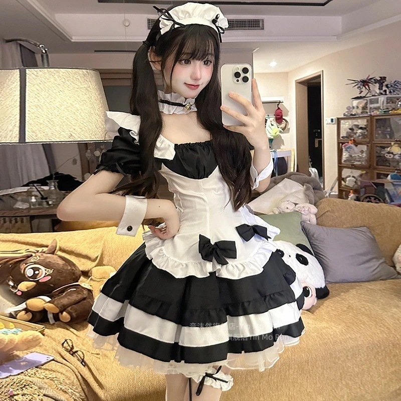 正規品販売奇跡暖かいcos服かわいいにほんこくlolitaメイド服アニメ にじげんコスプレ女装