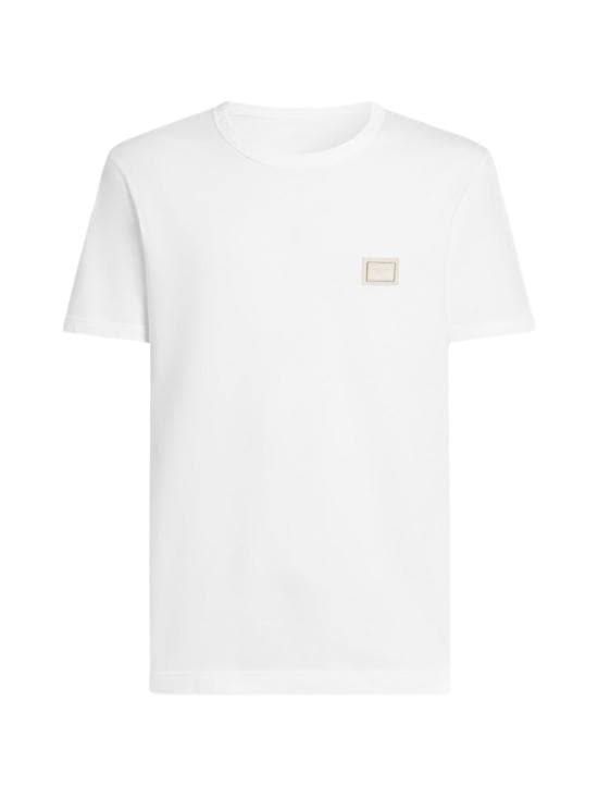 DOLCE & GABBANA Men T-Shirts G8PV1T G7Q1QW0800 White