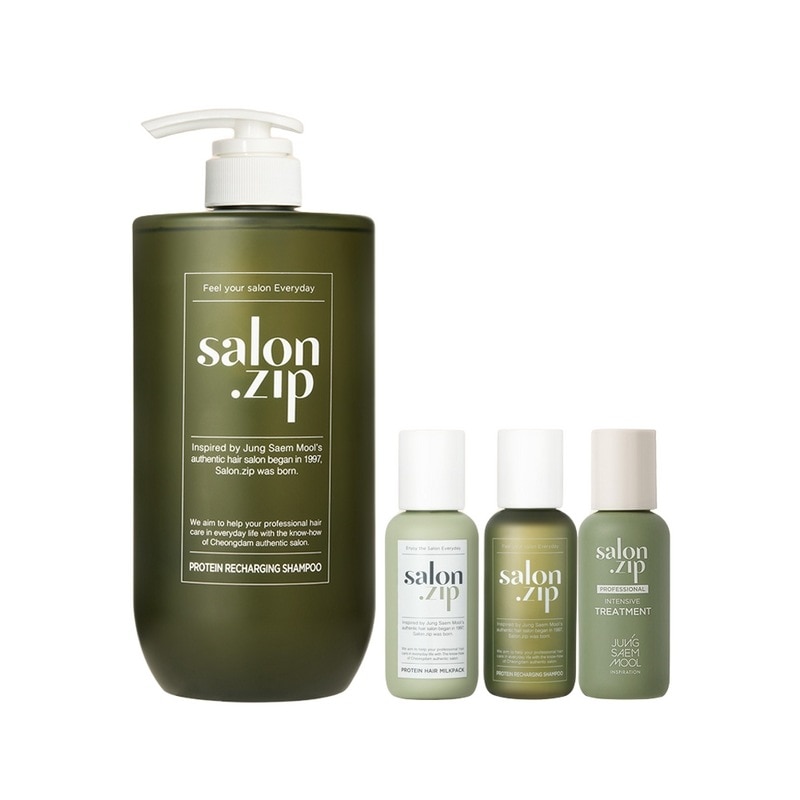 精泉水サロンハウスタンパク質リチャージシャンプー1,000ml [贈呈：トライアルキット]