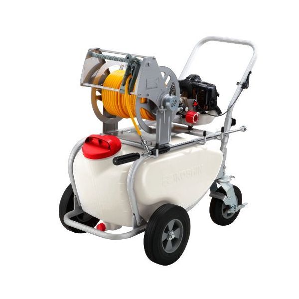 ES-50T タンクキャリー付きエンジン動噴 50L 2サイクル シングルピストン式