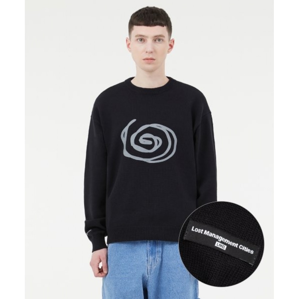 LMC (LMC) スパイラルニットウォーターブラック