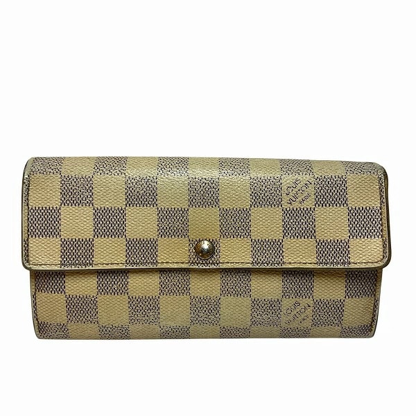 ルイヴィトンアズール ポルトフォイユサラ N61735 長財布 ユニセックス【中古】