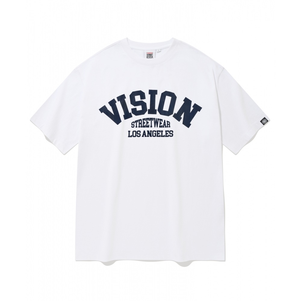 VISION StreetWEAR VSW アーチ ロゴ T シャツ ホワイト