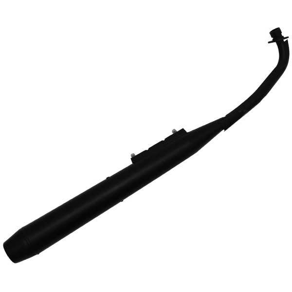 ホンダ スーパーカブ リトルカブ C50 C70 C90 マフラー マットブラック フルエキゾースト カスタム パーツ デラックス スタンダード