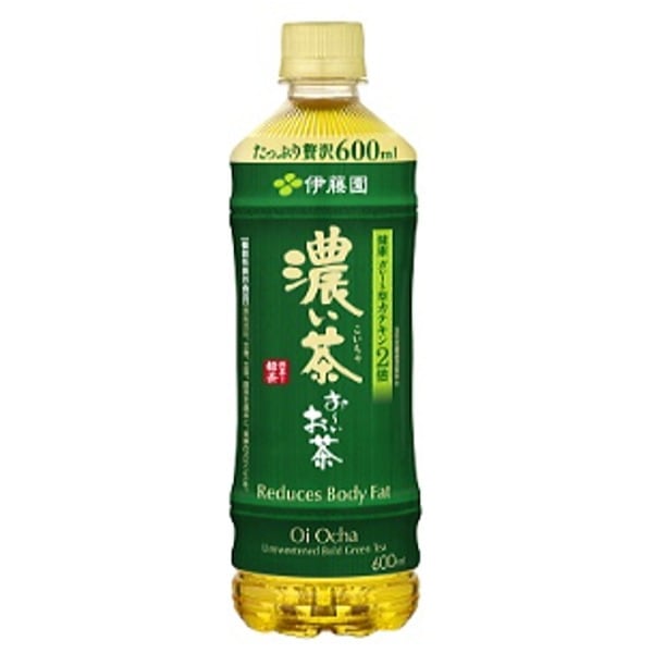 (まとめ買い)伊藤園 おーいお茶 濃い茶 PET 600ml×48本(24本×2ケース) (機能性表示食品)