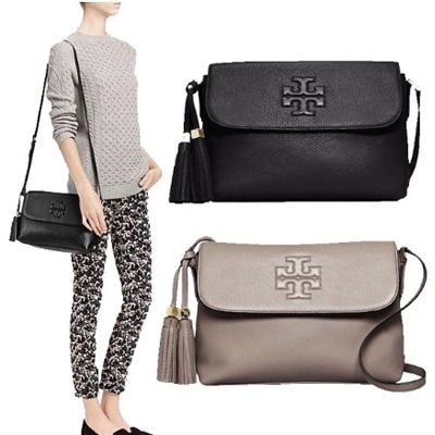 THEA MESSENGER ロゴデザイン ショルダーバッグ 41149694