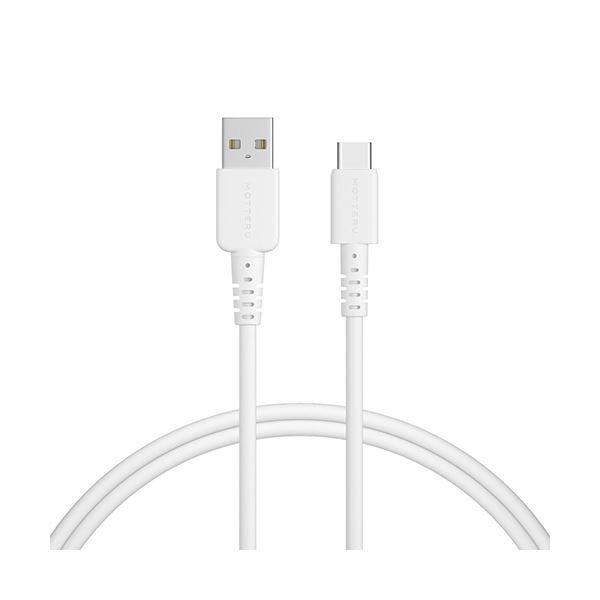 （まとめ） オウルテックMOTTERU A to C シリコンケーブル エアリーホワイト 1m MOT-SCBACG100-WH 1本 [x3セット]