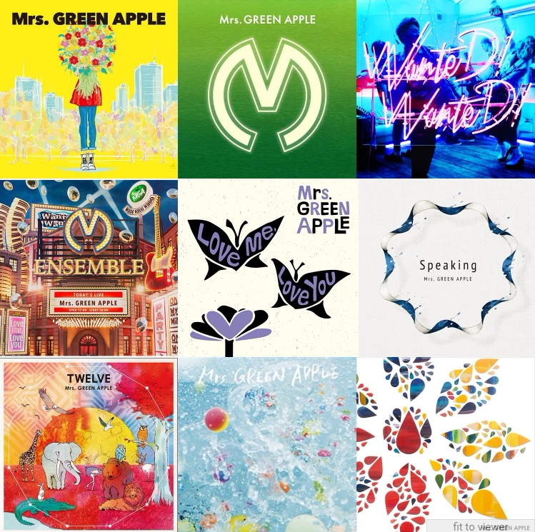 Mrs. GREEN APPLE 初回限定盤 CD 9点 DVD付