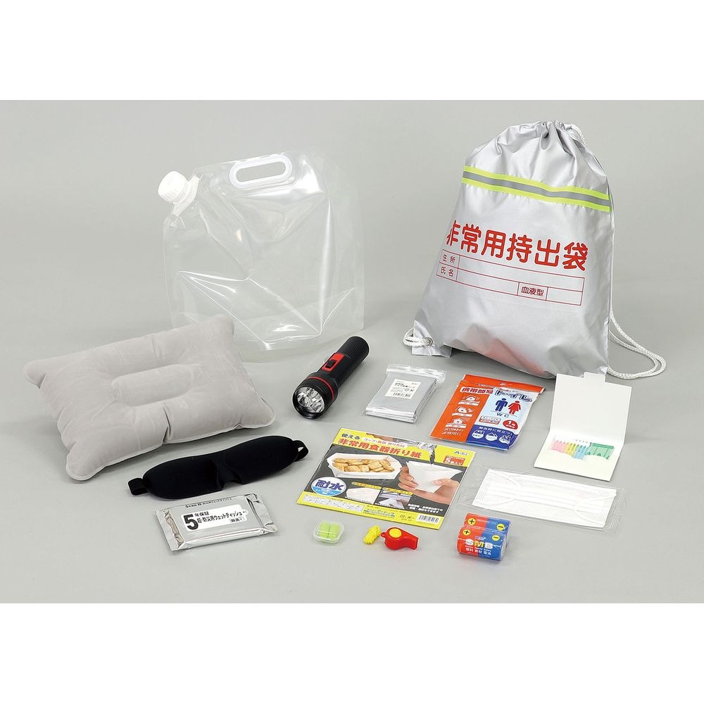 （まとめ買い）簡易防災セット15点 52157 [x3セット]