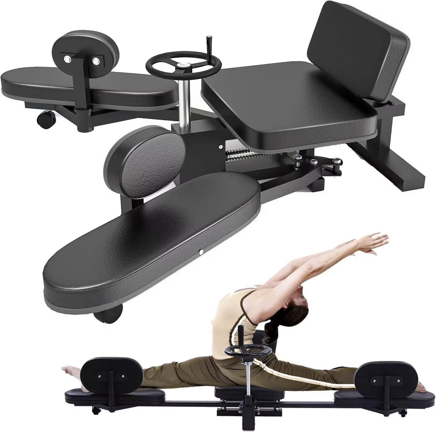 Ｔｏｓｏｋｙ 開脚ストレッチャー 身長 伸ばす トレーニング器具 股関節 ストレッチ 0-180度 開脚マシーン 家庭用 開脚補助器具 柔軟体操 体幹トレーニング バレエ練習 バレエ練習 美尻 足痩せ