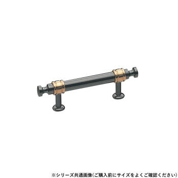 シロクマ バーナードハンドル 大 黒/純金 HB-57