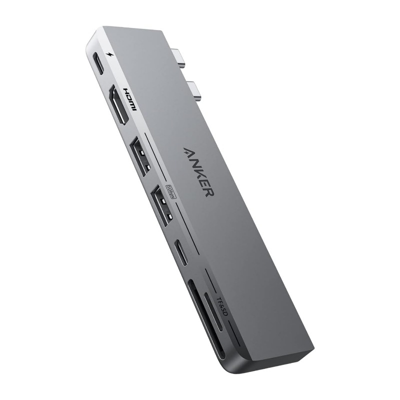 547 USB-C ハブ 7-in-2, for MacBook Thunderbolt 4 100W USB PD対応 4K HDMIポート microSD & SDカードスロット 5Gbps