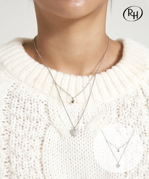 Qoo10 Hei baguette layered ネック