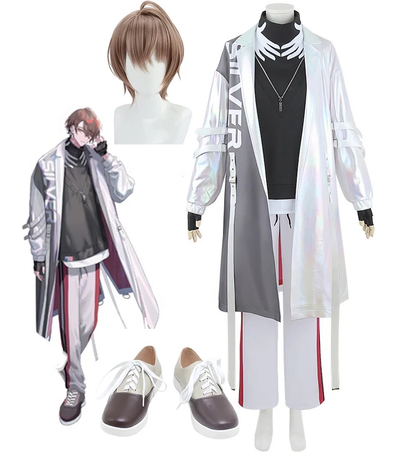 【全シリーズ発売中】 【値引き中】プレゼント 文化祭 お祭り 贈り物 ハロウィン コスプレ 新衣装 靴 ウィッグ コスプレ 衣装 かがみはやと 加賀美ハヤト vtuber SNSで大バズり バーチャ