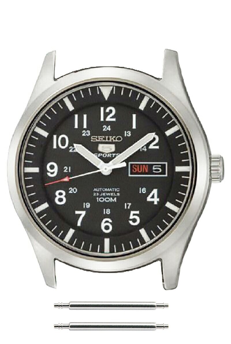 [10年保証] [新品] [セット商品] [7S36 ムーブメント] と 22ミリベルトピン2本 のセット [ベルトなし] SEIKO SNZG13K1 　セイコー ファイブ ミリタリー 100m防水 20,650円