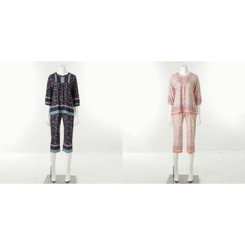 女性室内着2点セット VEVS117WVEPS117W2CCSG