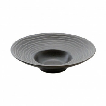 光洋陶器 グラヴェール ラバブラウン 23cmブロードリムボウル 13762324