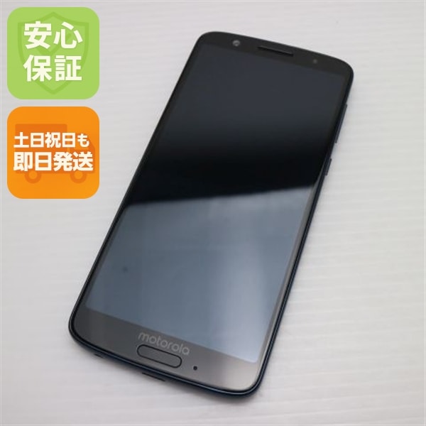 超美品 SIMフリー Moto G6 インディゴ スマホ モトローラ 43