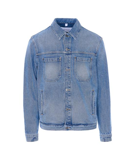 OFF WHITE Men Suit Jackets OMYE09QS26DEN002 4000 Blue
