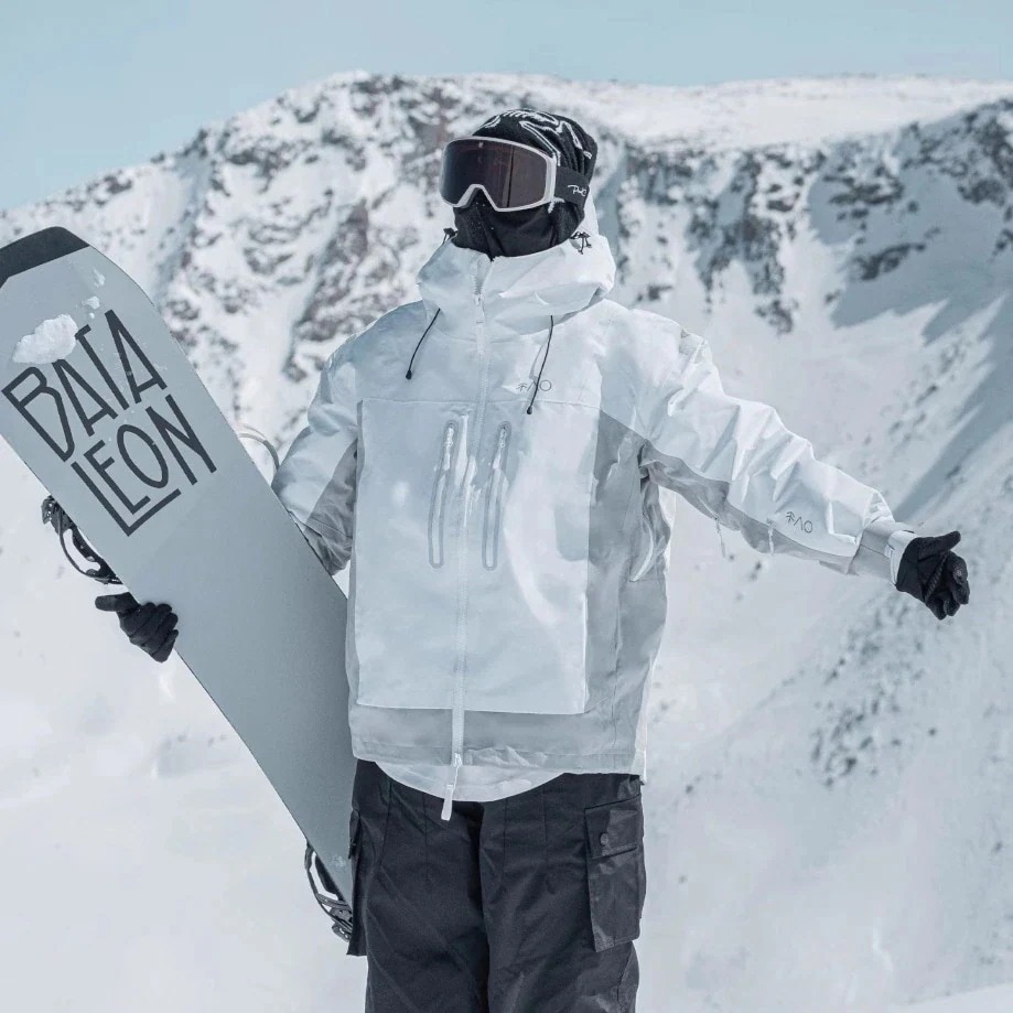 出荷が迅速であるスノーボードウェア 2026 2026 トップス メンズ レディース 耐水圧20000mm ジャケット アウター 白グレー 裏起毛 撥水 3L 韓国風 スノボウェア スノーウェア スキ