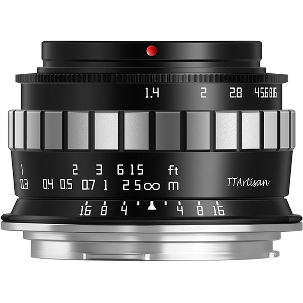 TTArtisan 23mm f/1.4C RF (BS) ブラック×シルバー 単焦点レンズ(キヤノンRFマウント) 13,764円