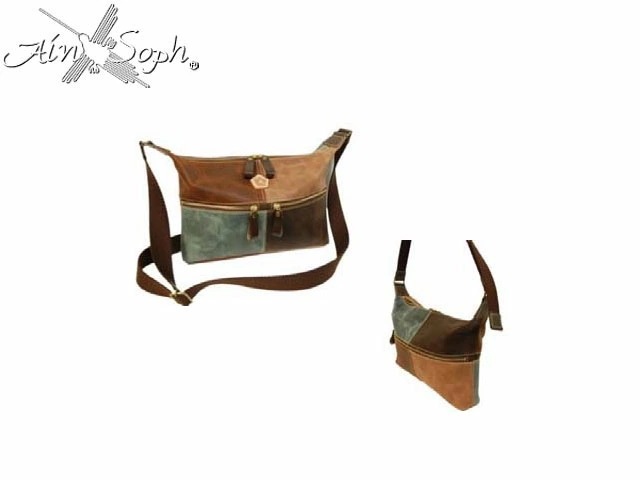 Ain Soph 牛革 ショルダーバッグ ASE1475-HP ain44