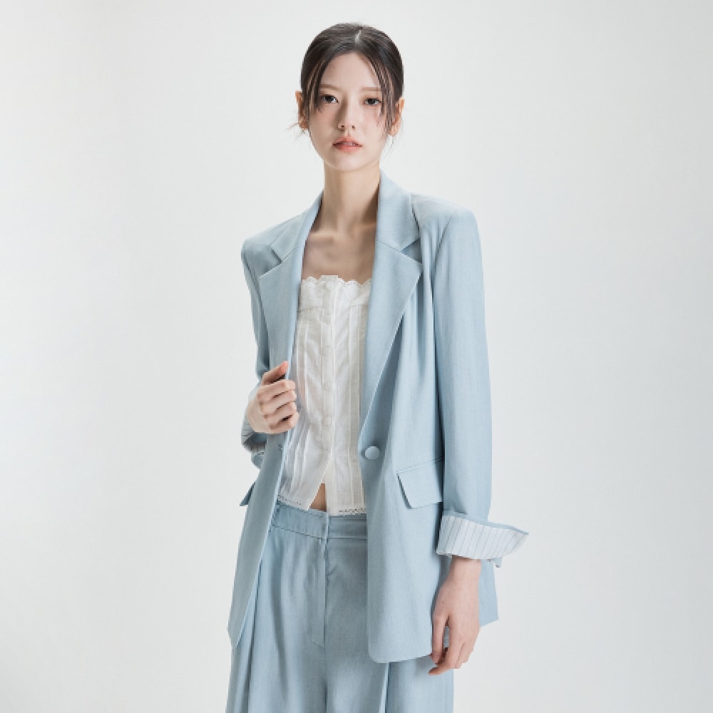 MIXXO テーラードロングスリーブジャケット_MIWJKF504B