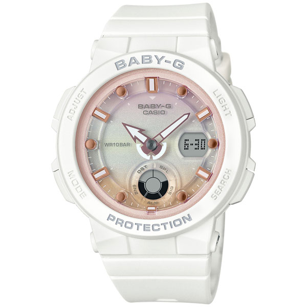 カシオ 【国内正規品】BABY-G　Beach Traveler Series クオーツ　レディースタイプ BGA-250-7A2JF