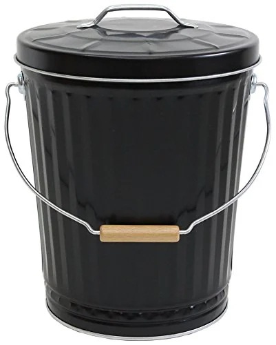 渡辺金属工業 灰入れバケツ HBM22黒 24*30*h40cm