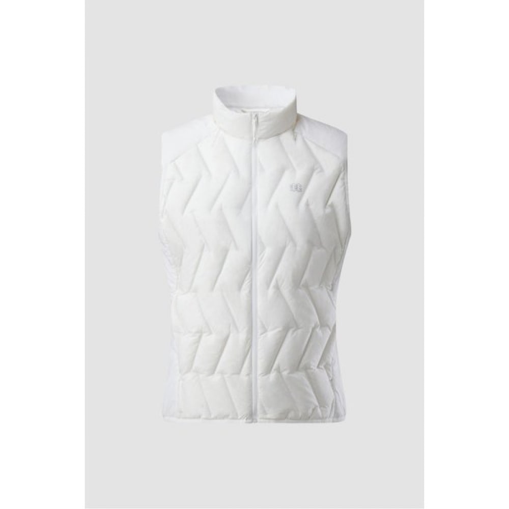 コオロンスポーツ 冬用 レディース チューブ ハイブリッド ベスト JKVAW24302IVO