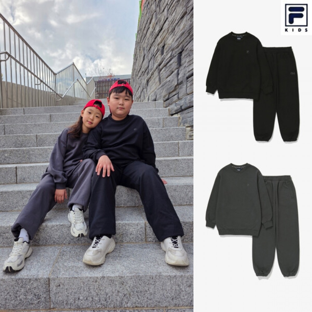 フィラ キッズ 裏起毛 上下セット FK259FS07X001
