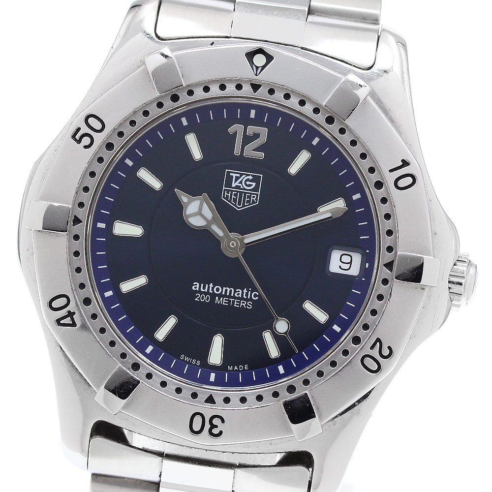 タグホイヤー TAG HEUER WK2117-1 2000シリーズ デイト メンズ _910230【中古】
