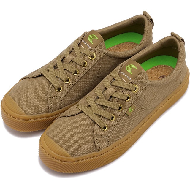カリウマ スニーカー オカ ロー キャンバス [100103N18] OCA Low Canvas レディース 靴 サスティナブルシューズ Gum-Burnt-Sand 正規取扱店