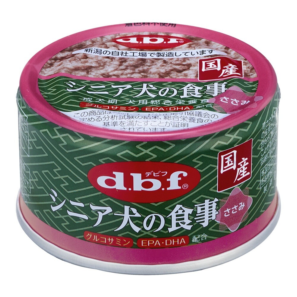 （まとめ買い）デビフペット シニア犬の食事 ささみ 85g 犬用フード [x24]