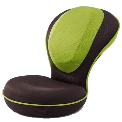 ドリーム プロイデア 背筋がGUUUN 美姿勢座椅子 D-0070-2058-00 グリーン【送料無料】