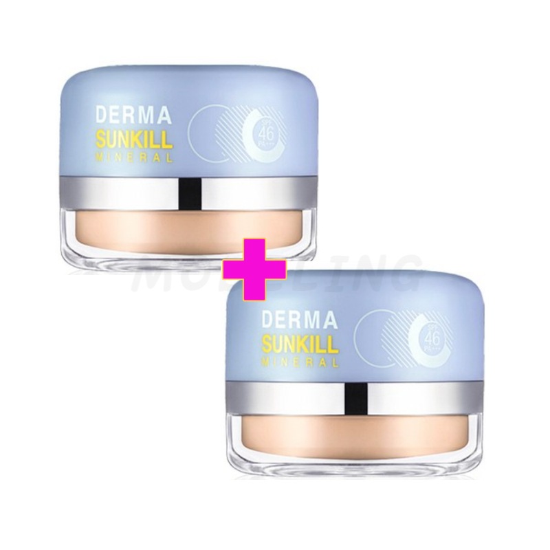 ナチュラル100 ミネラルサンキルRXサンパウダーSPF46PA++++ 1+1