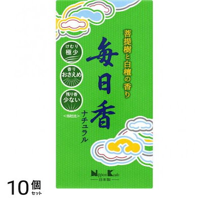 毎日香 ナチュラル バラ詰 140g 10個セット 6,161円