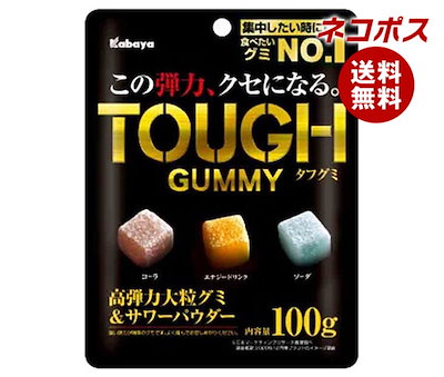 他サイト： ネコポス カバヤ タフグミ 100g×6袋入の商品画像