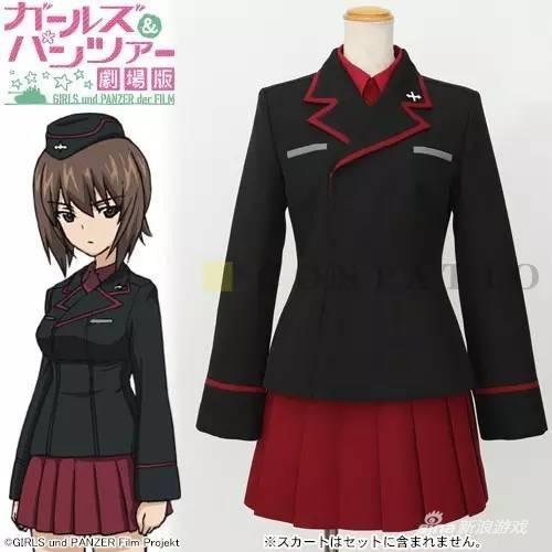 コスプレ衣装 ガールズ＆パンツァー黒森峰女学園 制服 西住まほ J151 7,600円