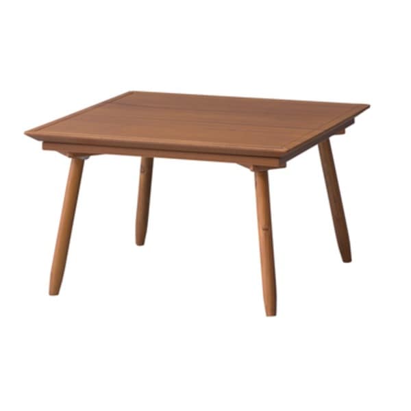 コタツ W60xD60xH36.5cm[ライトブラウン] コタツ布団別売 組立式