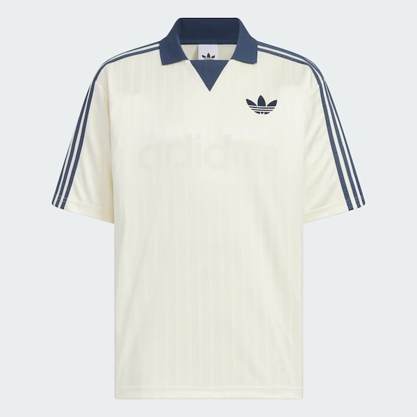 Qoo10 adidas 襟付きゴーリートップ 無地 半袖 ボタン