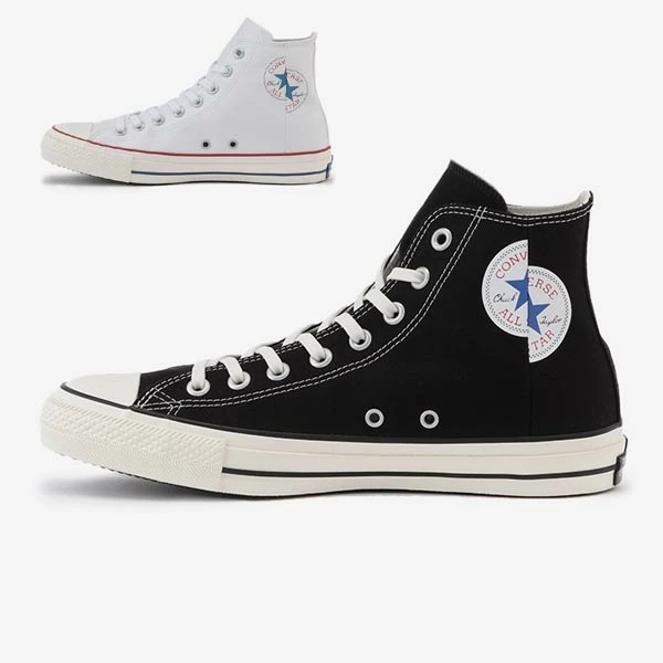 メンズ レディース オールスター１００ スプリットロゴ ハイカット 100 splitlogo hi ホワイト ブラック スニーカー