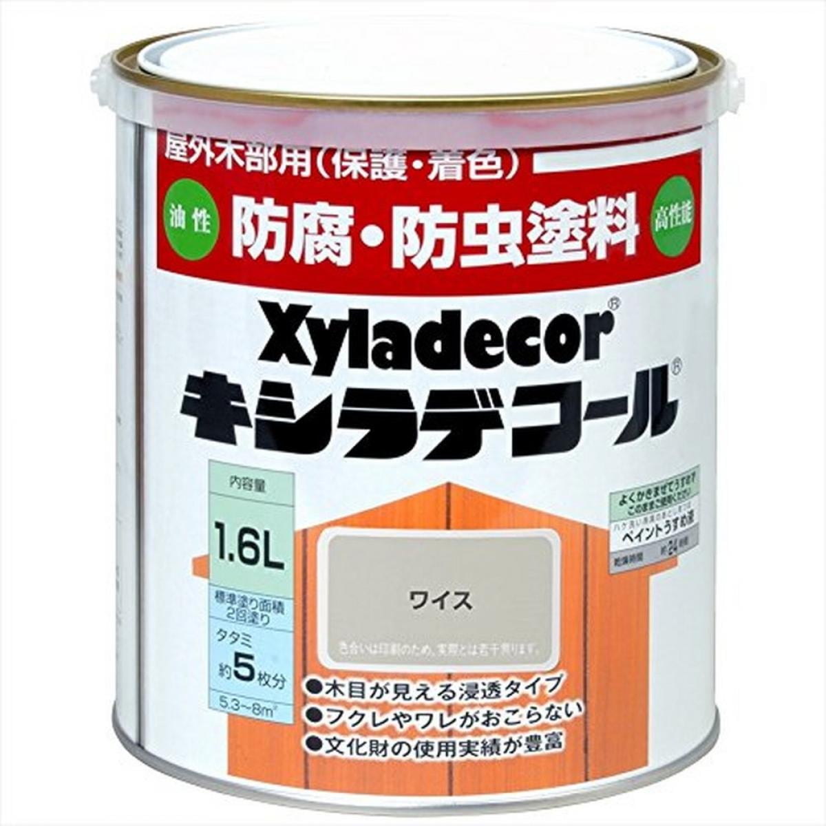 大阪ガスケミカル キシラデコール ワイス 1.6L 　油性 屋外用 防腐・防虫 塗料 補修用品 住宅資材
